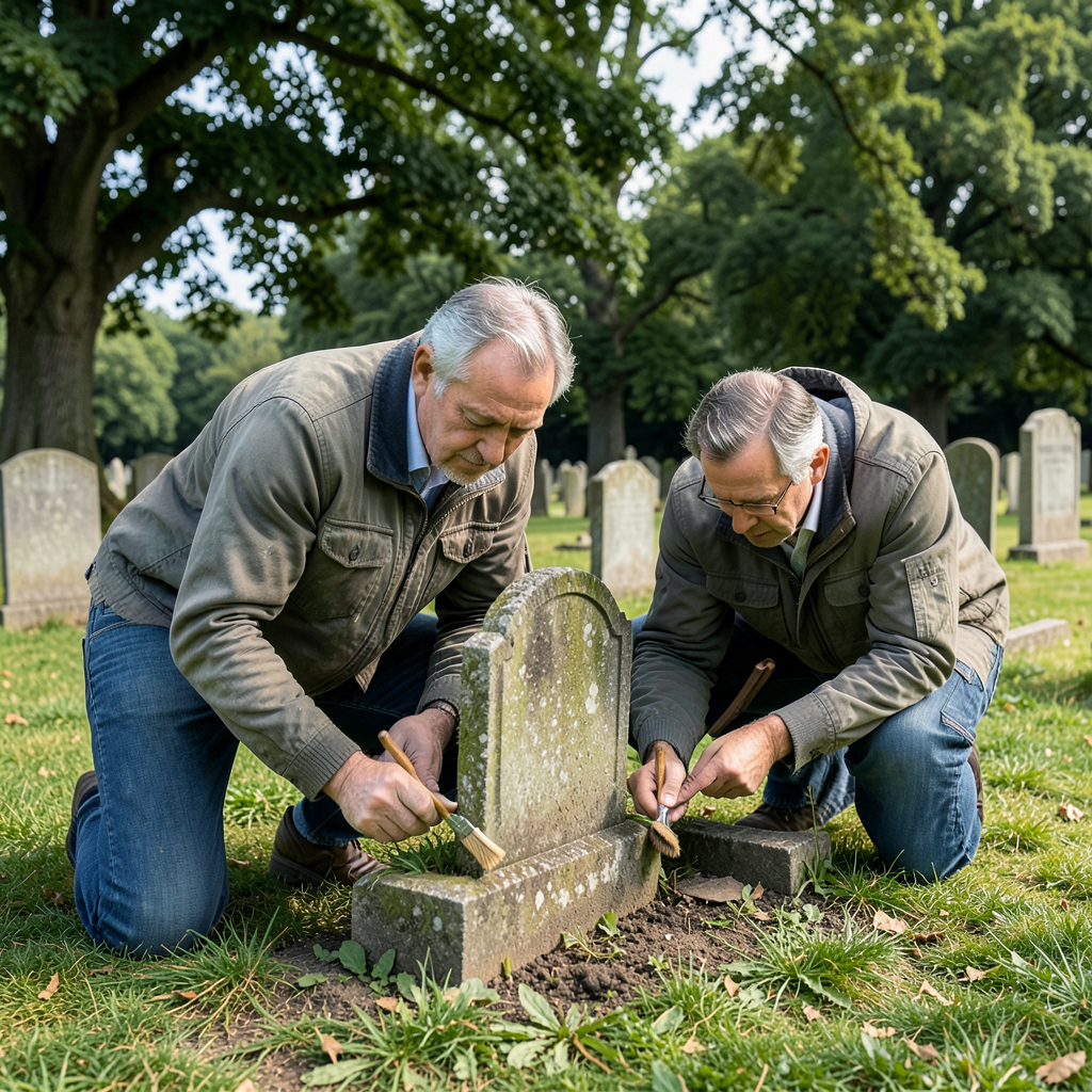 Bradford volunteers spend 17 years restoring Undercliffe Cemetery headstones
